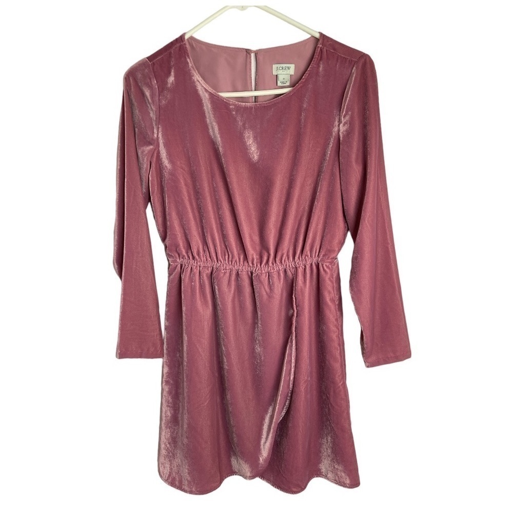J Crew Velvet Dress